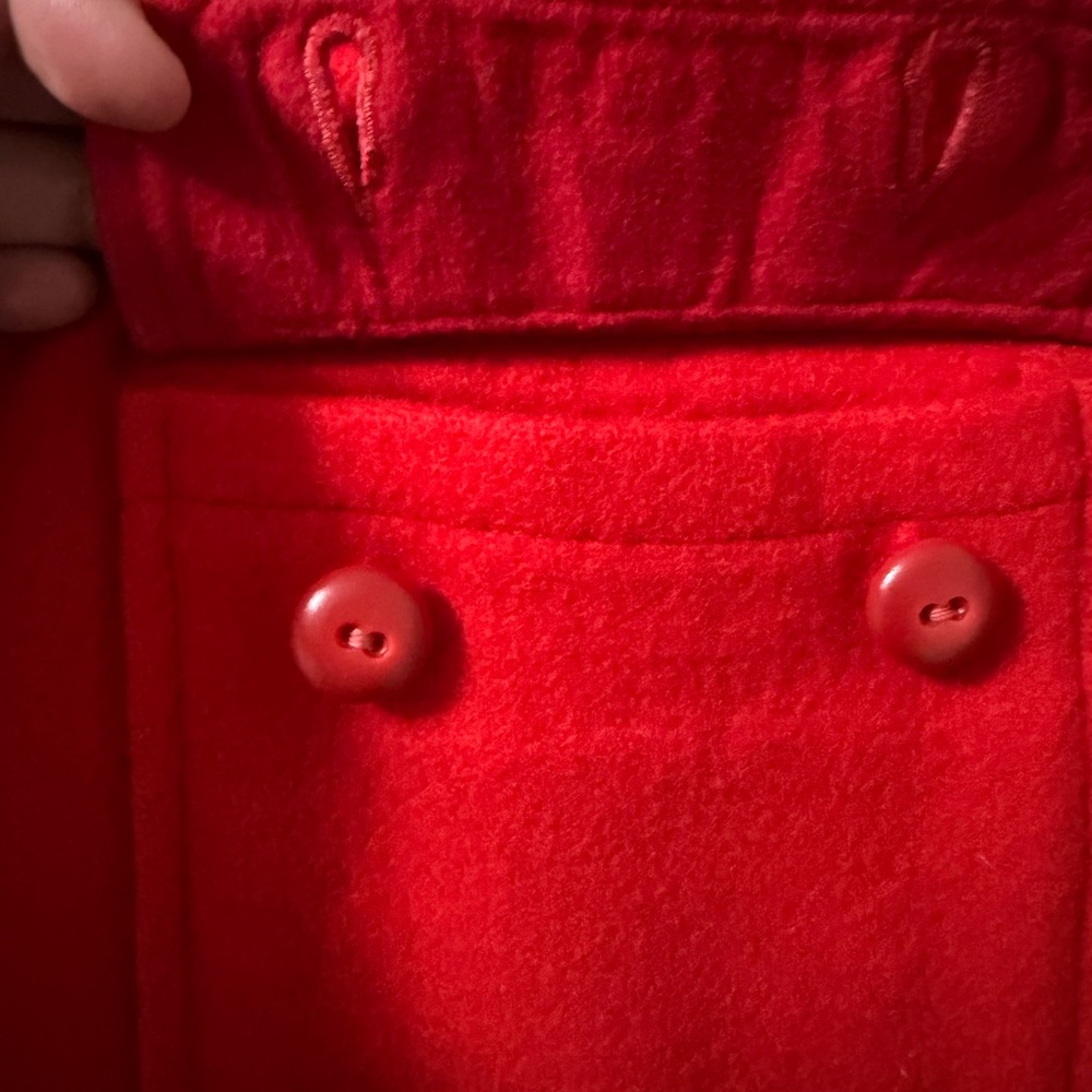 Red Wool Jacket - image 11
